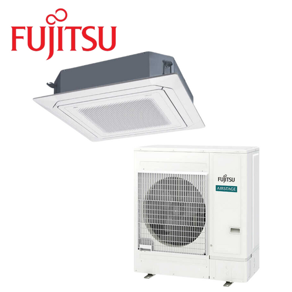 Fujitsu SET-AUTH45KRTA-3PH-YC 12.5kW Inverter Cassette Split Systems 3 Phase | R32