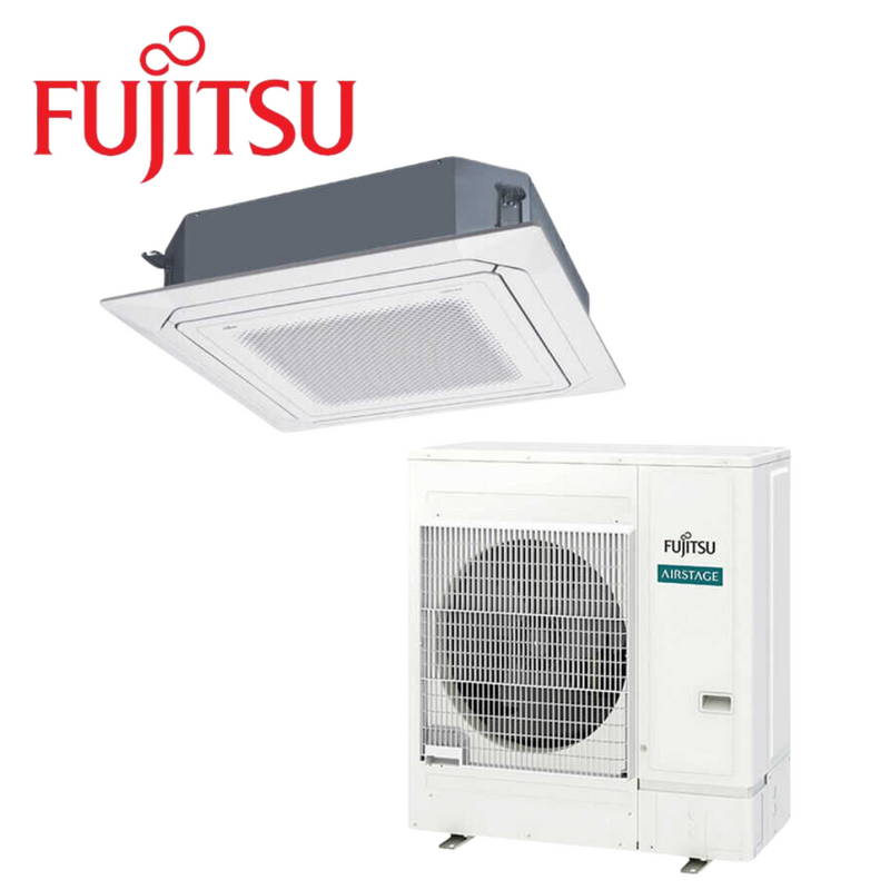 Fujitsu SET-AUTH45KRTA-3PH-YC 12.5kW Inverter Cassette Split Systems 3 Phase | R32