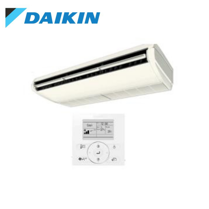 DAIKIN FHA125C-VF2V 12.5kW SkyAir Ceiling Suspended 1 Phase | Backlit Controller