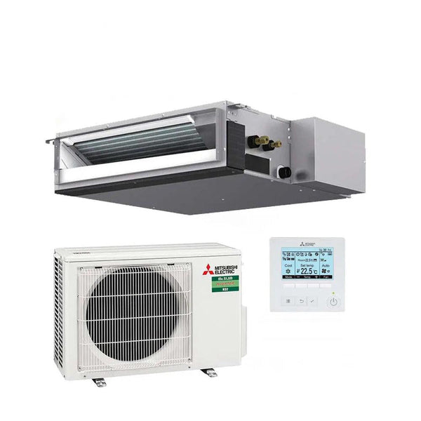 MITSUBISHI ELECTRIC SEZM50DAKIT 5kW Bulkhead Inverter | PAR-40MAA Wired Controller- Single Phase