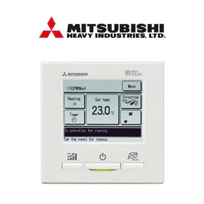 MITSUBISHI Ceiling Cassette FDT100AVSAWVH 10kW 3 Phase | RC-EXZ3A Wired Controller Included